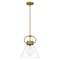 Quoizel Webster 1-Light Weathered Brass Mini Pendant WBS1512WS - alternate 1